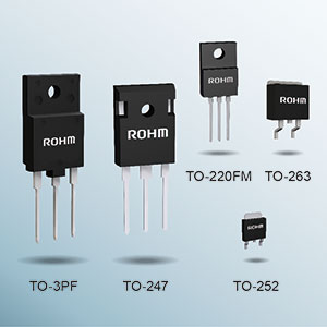 ROHM's New PrestoMOS™ Series of 600V Super Junction MOSFETs