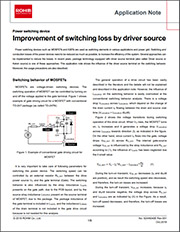Improving Switching Loss by Driver Source