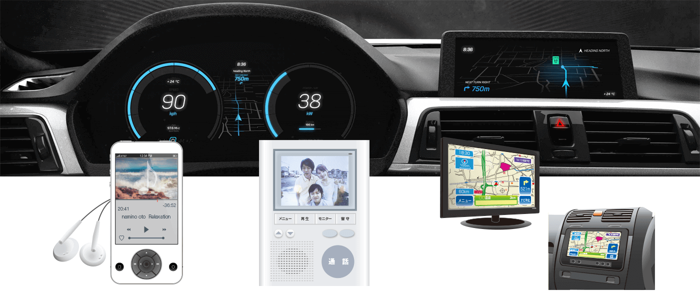 Lapis Technology Display Controller Application for TFT LCD Display