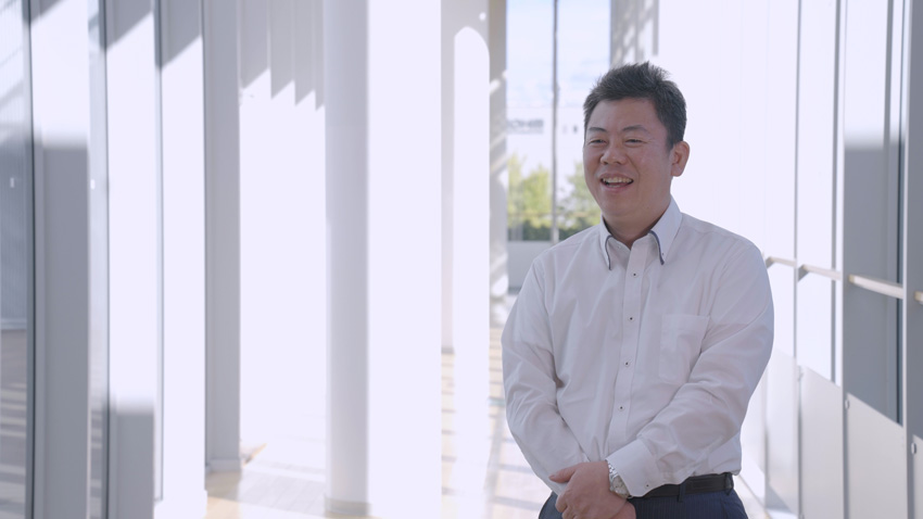 Tadatoshi Miwa, General Manager, Manufacturing Innovation Dept.