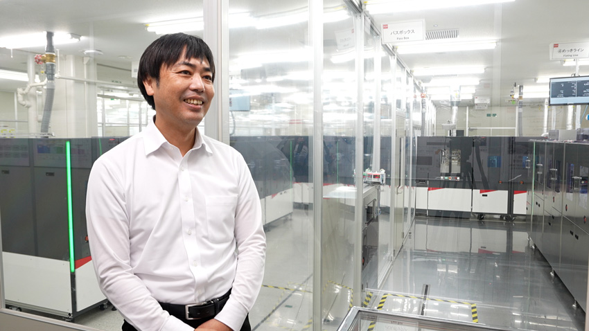 Kenji Ariga, Bereichsleiter, Entwicklungssegment, Abteilung Fertigungsinnovation