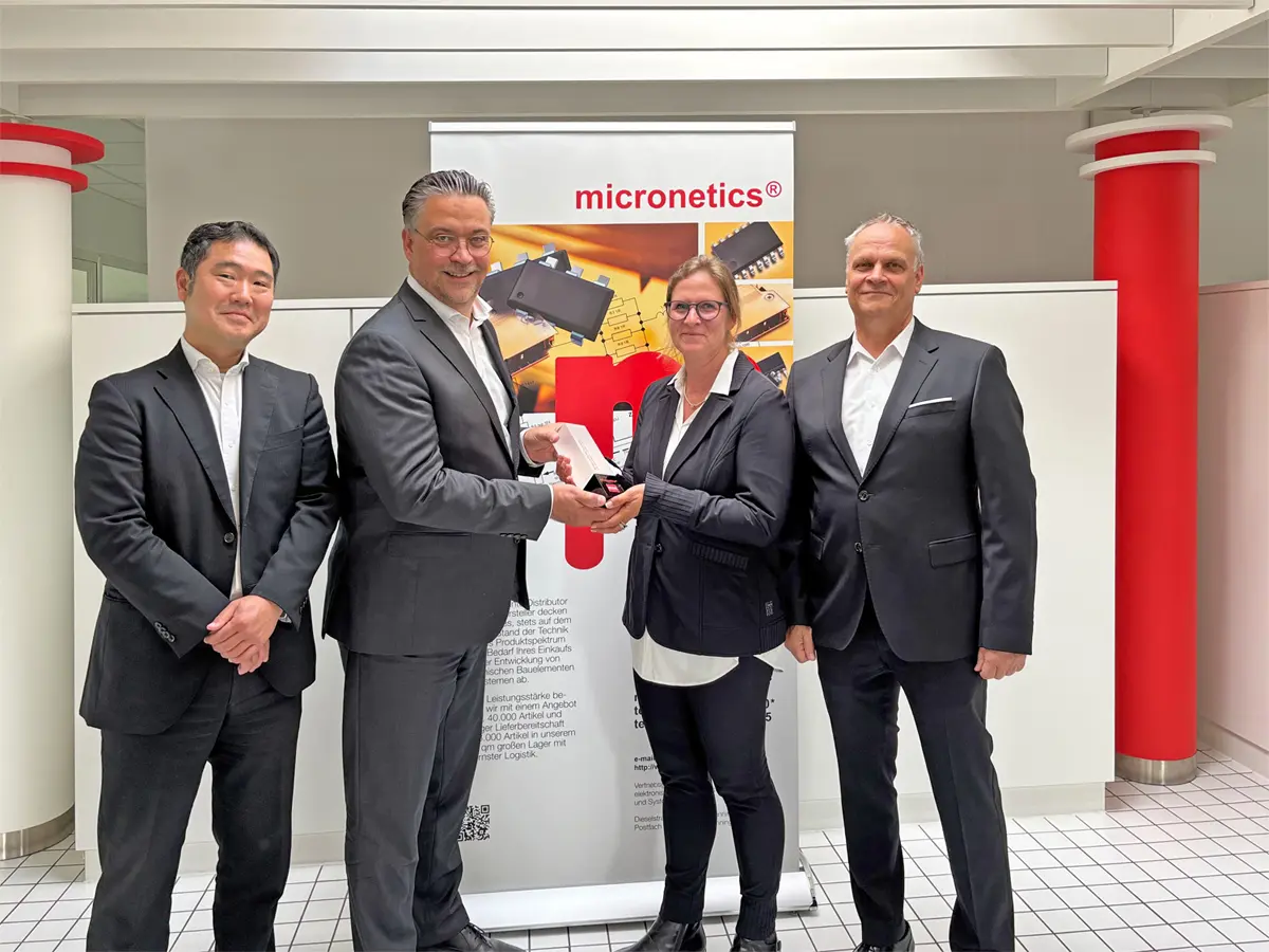 ROHM feiert 30 Jahre erfolgreiche Partnerschaft mit Micronetics