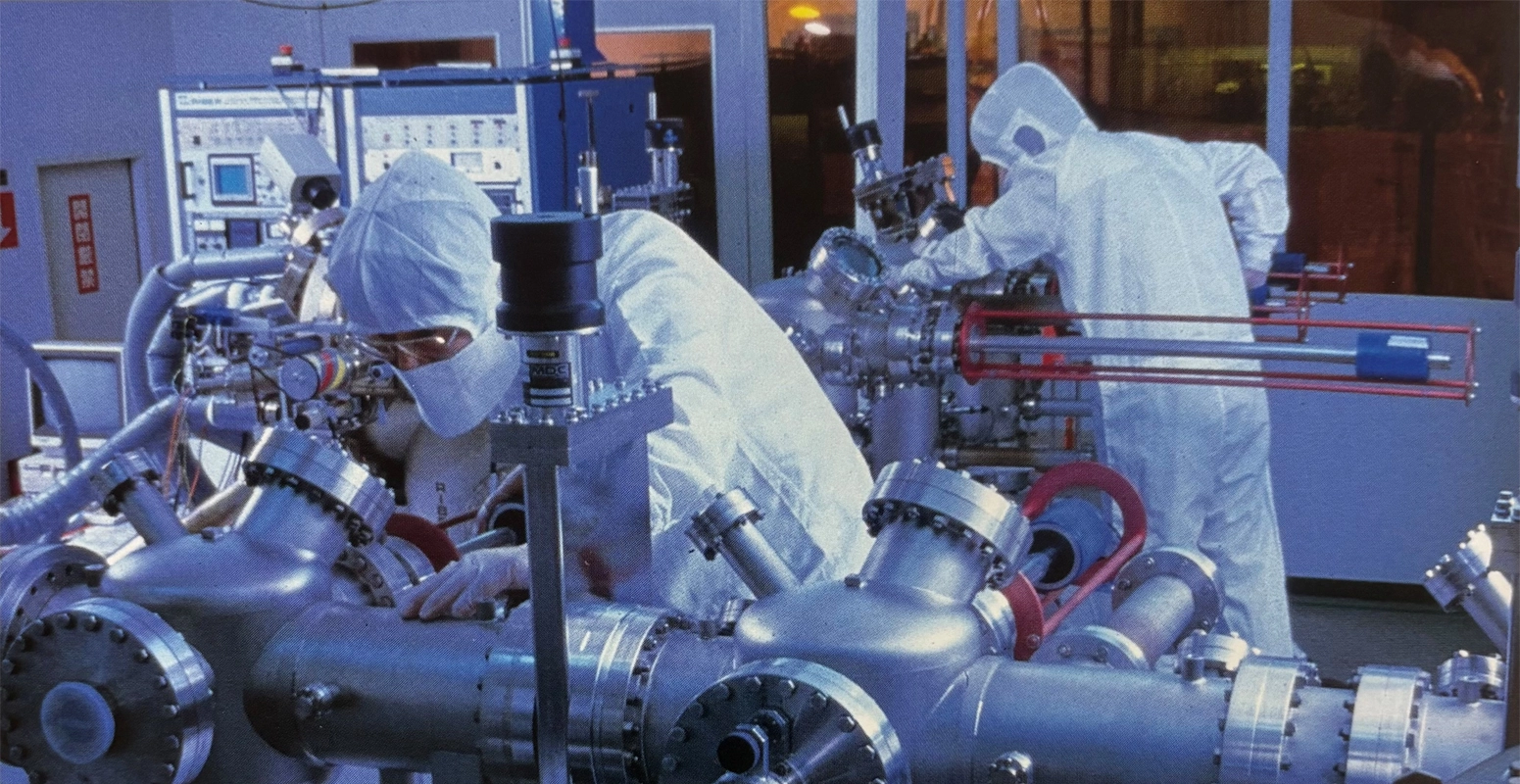 ROHM setzte bereits früh auf MBE (Molecular Beam Epitaxy)