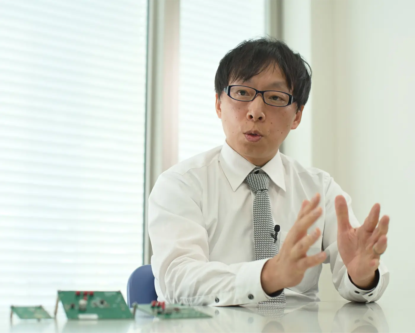 Hiroki Inoue, General Manager, Power and Standard LSI Marketing Dept.