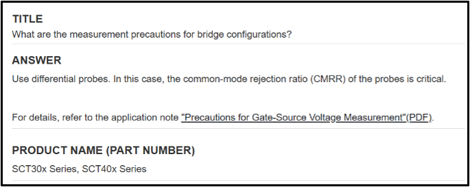 Example FAQ Answer